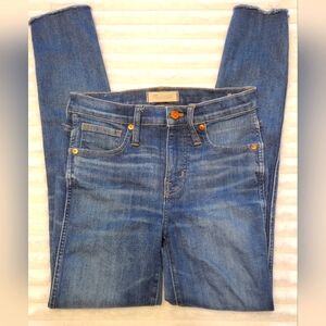 Madewell 9" High-Rise Skinny Jeans, Womens Size 26, Denim